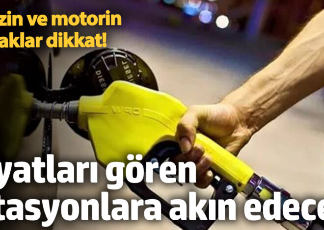 Akaryakıt fiyatları güncellendi! Benzin ve motorinde tabela değişti (18 Kasım 2024)